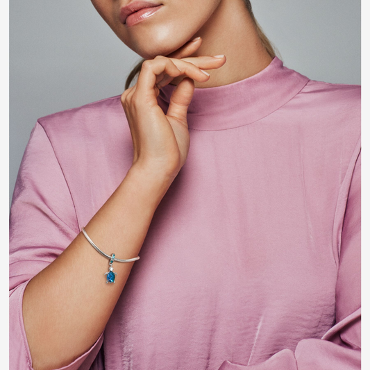 Charm Pendente Tartaruga Marina Vetro di Murano