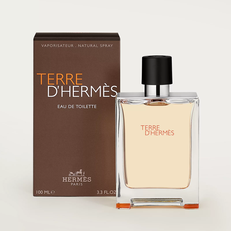 Hermès Terre d’Hermès flacone 50 ml”, “Hermès Terre d’Hermès note agrumi legni”, “Hermès Terre d’Hermès profumo uomo elegante”