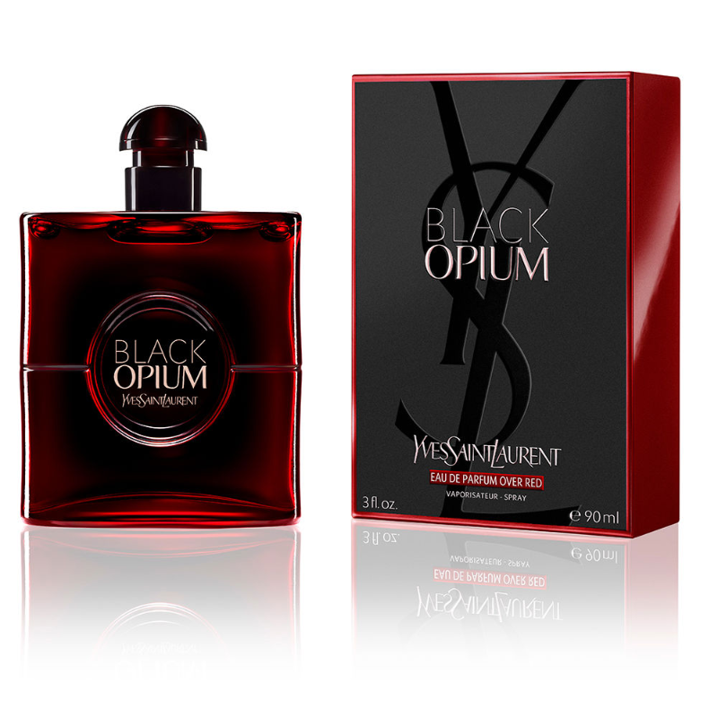 Yves Saint Laurent Black Opium Eau de Parfum Over Red 90ml EDP - EmporiaProfumi