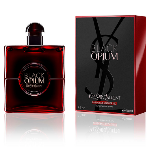Yves Saint Laurent Black Opium Eau de Parfum Over Red 90ml EDP - EmporiaProfumi