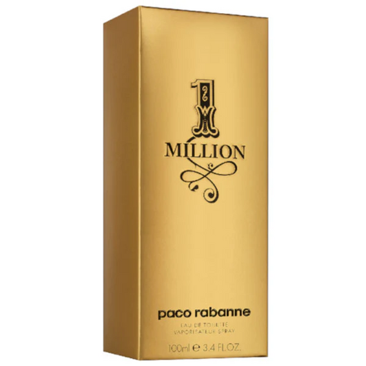 “Paco Rabanne 1 Million flacone 100 ml”, “Paco Rabanne 1 Million note mandarino cuoio”, “Paco Rabanne 1 Million profumo uomo spezie legno”
