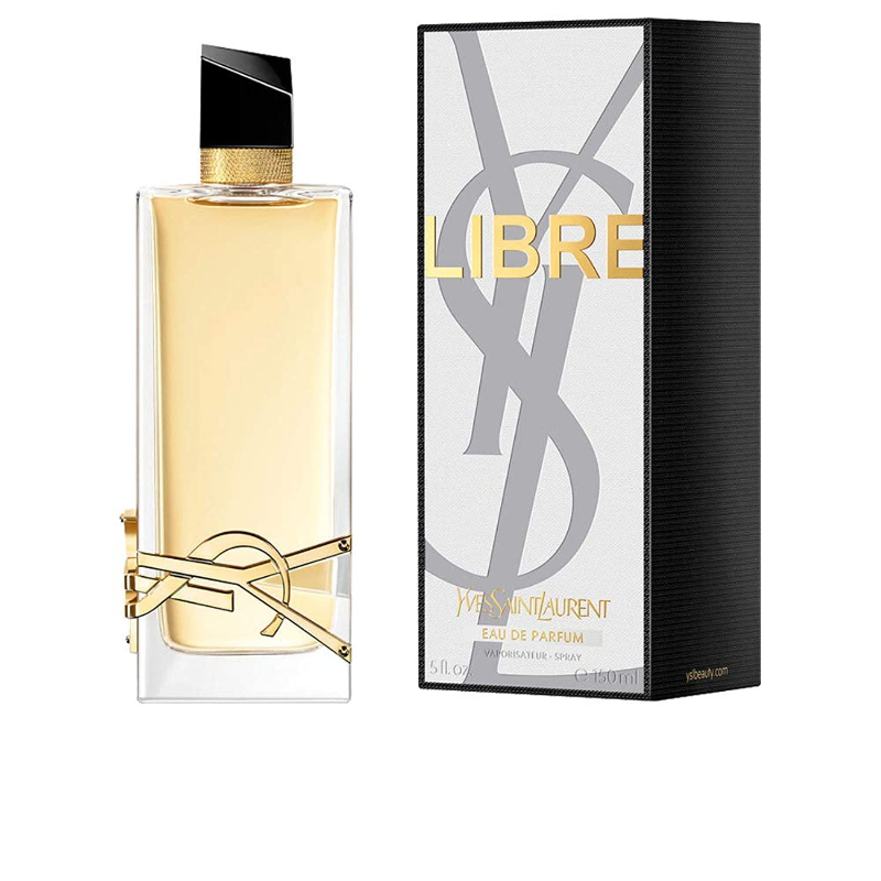 Confezione bianca e oro YSL Libre Eau de Parfum 90ml originale