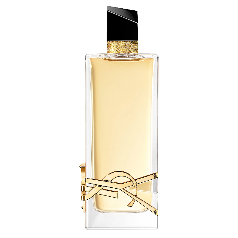 Profumo donna Yves Saint Laurent Libre Eau de Parfum 90ml flacone con logo oro