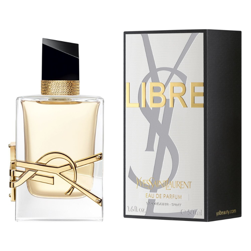 Confezione bianca e oro YSL Libre Eau de Parfum 90ml originale