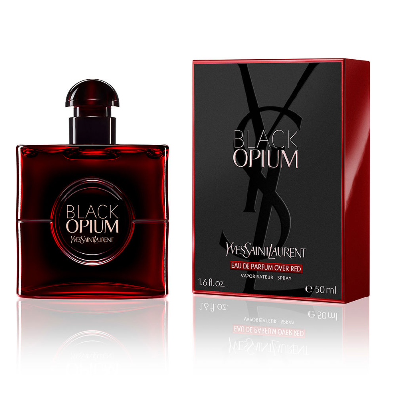 “Yves Saint Laurent Black Opium Over Red flacone 90 ml”,
“YSL Black Opium Over Red profumo donna ciliegia”,
“Black Opium Over Red Eau de Parfum YSL rosso intenso”